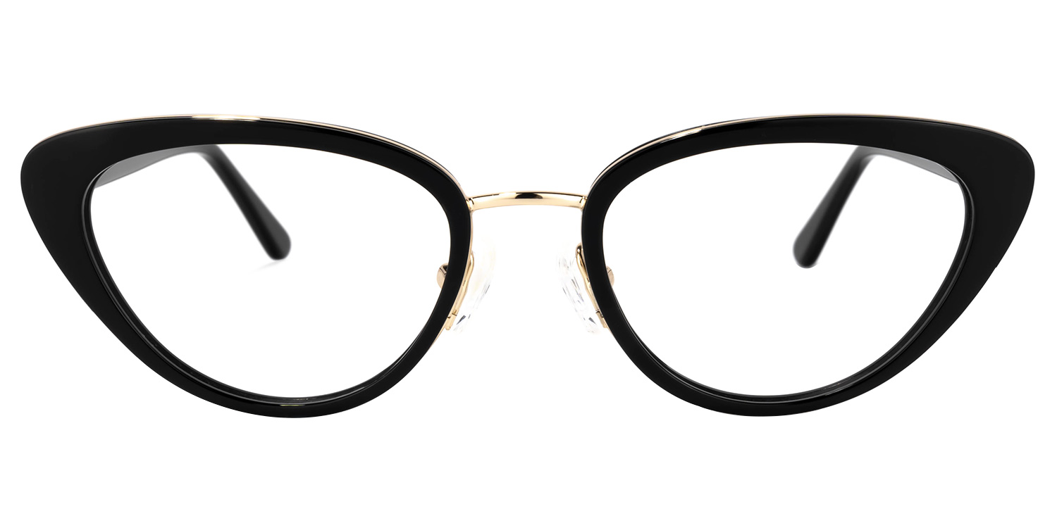 Cosme Cateye Black Glasses | ZEELOOL Canada0