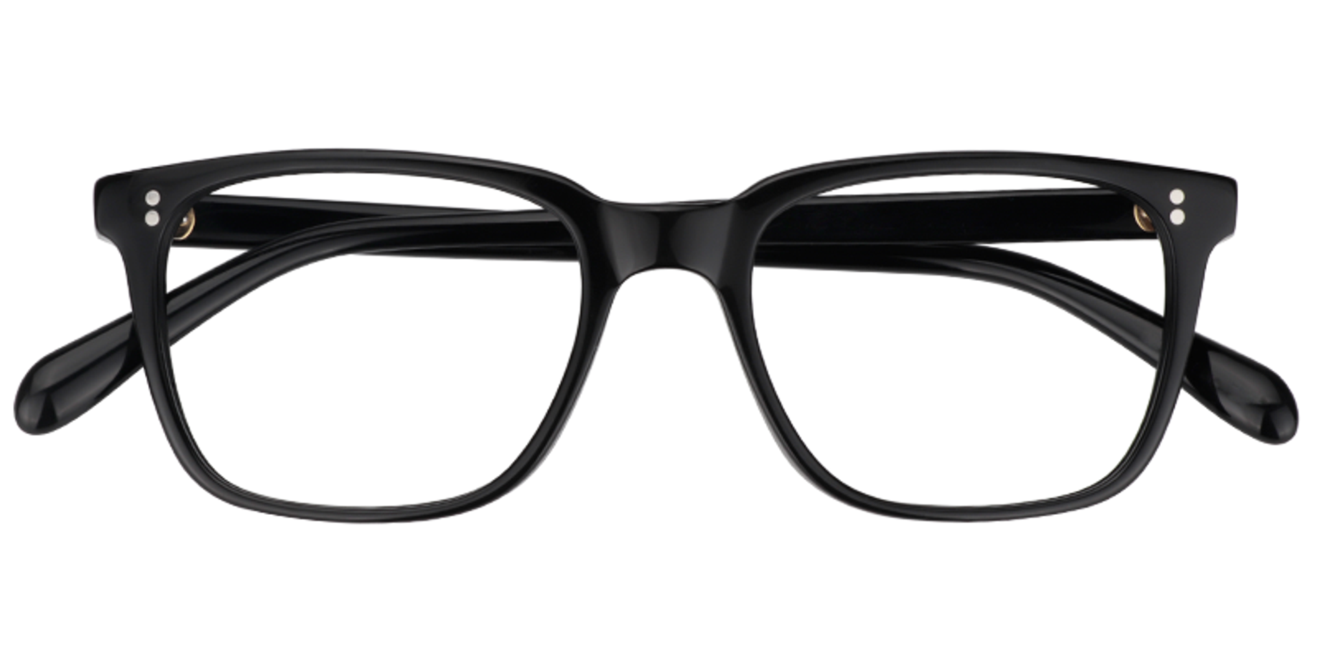 Lamont Rectangle Black Eyeglasses and Glasses Frames1