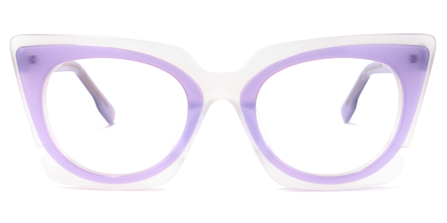 Wingate Cateye Purple Glasses | ZEELOOL Canada0