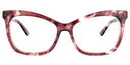 Richardson Cateye Light-Maroon Glasses0