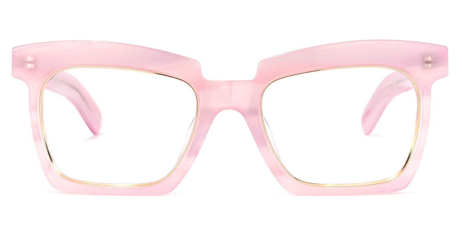 Corrales Square Pink Glasses | ZEELOOL Canada0