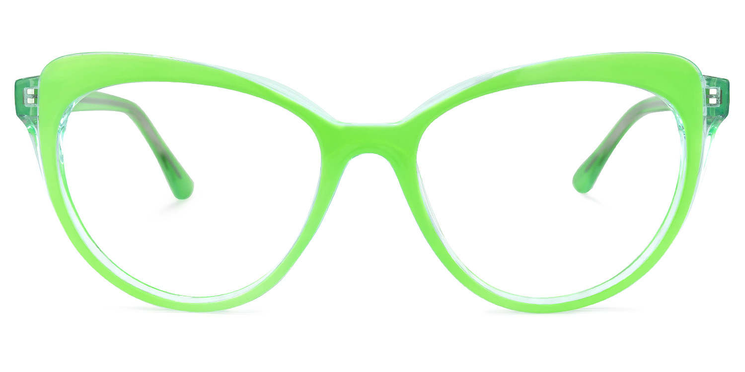 Torrence Cateye Green Glasses | ZEELOOL Canada0