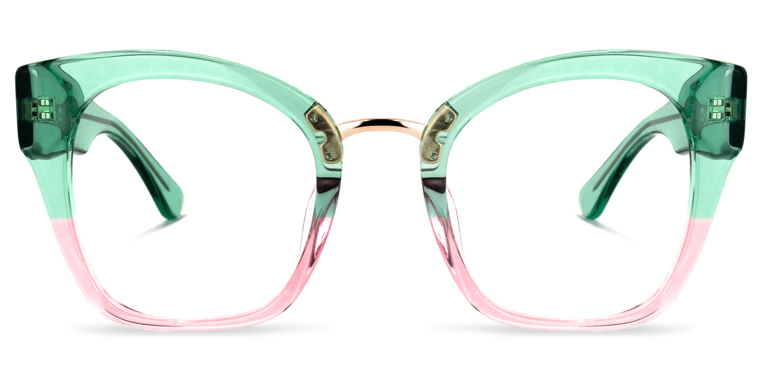 Denis Cat Eye Pink Glasses0