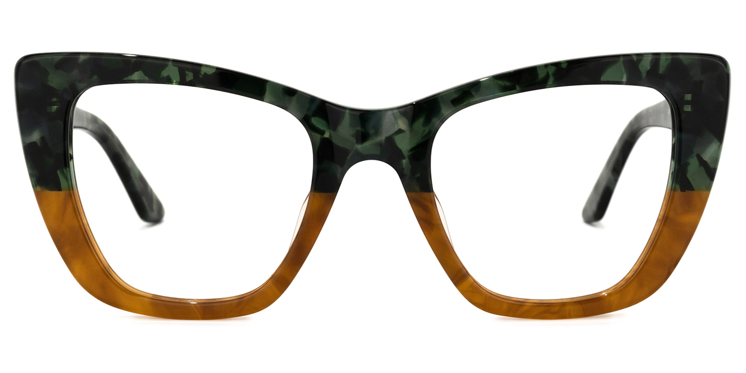 Lewis Cateye Two-Tone Glasses | ZEELOOL Canada0