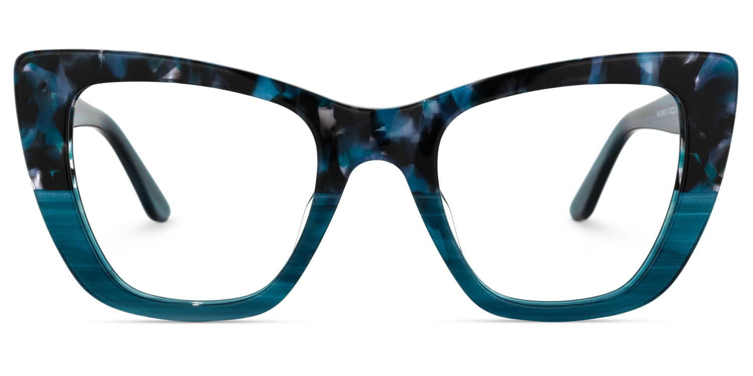 Lewis Cateye Blue Glasses0