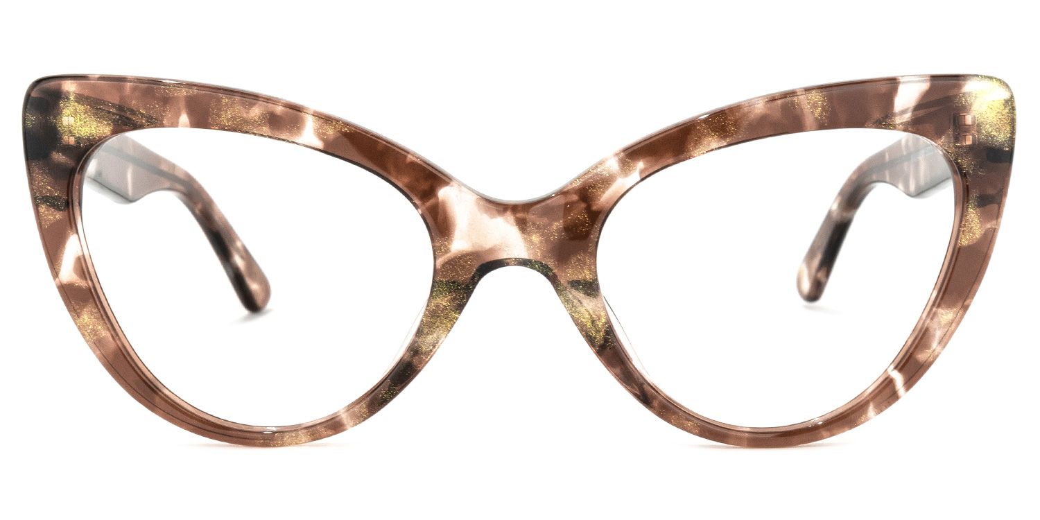 Stjules Cateye Brown Glasses | ZEELOOL Canada0
