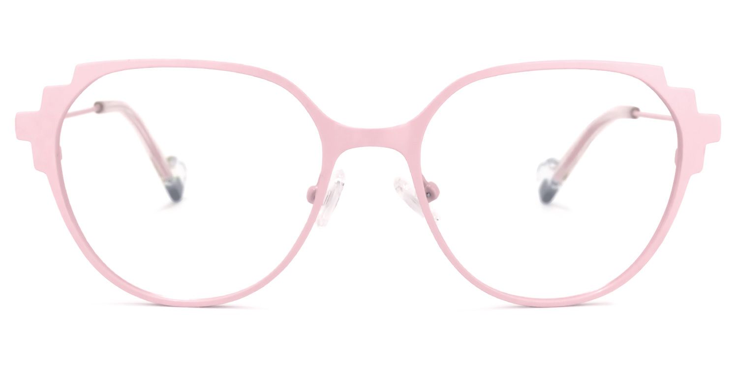 Lalita Geometric Pink Glasses | ZEELOOL Canada0