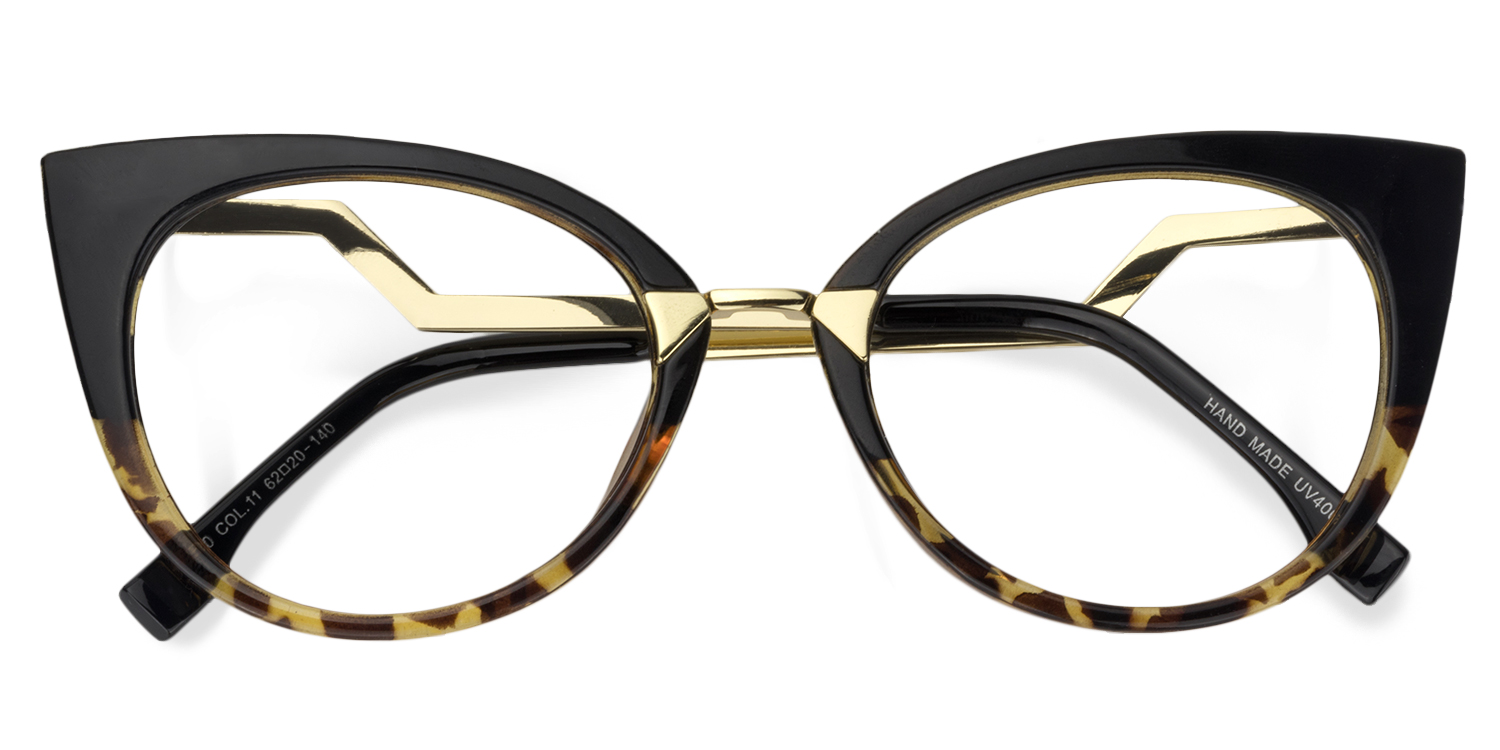 Cat Eye Tortoise Glasses | ZEELOOL Canada1