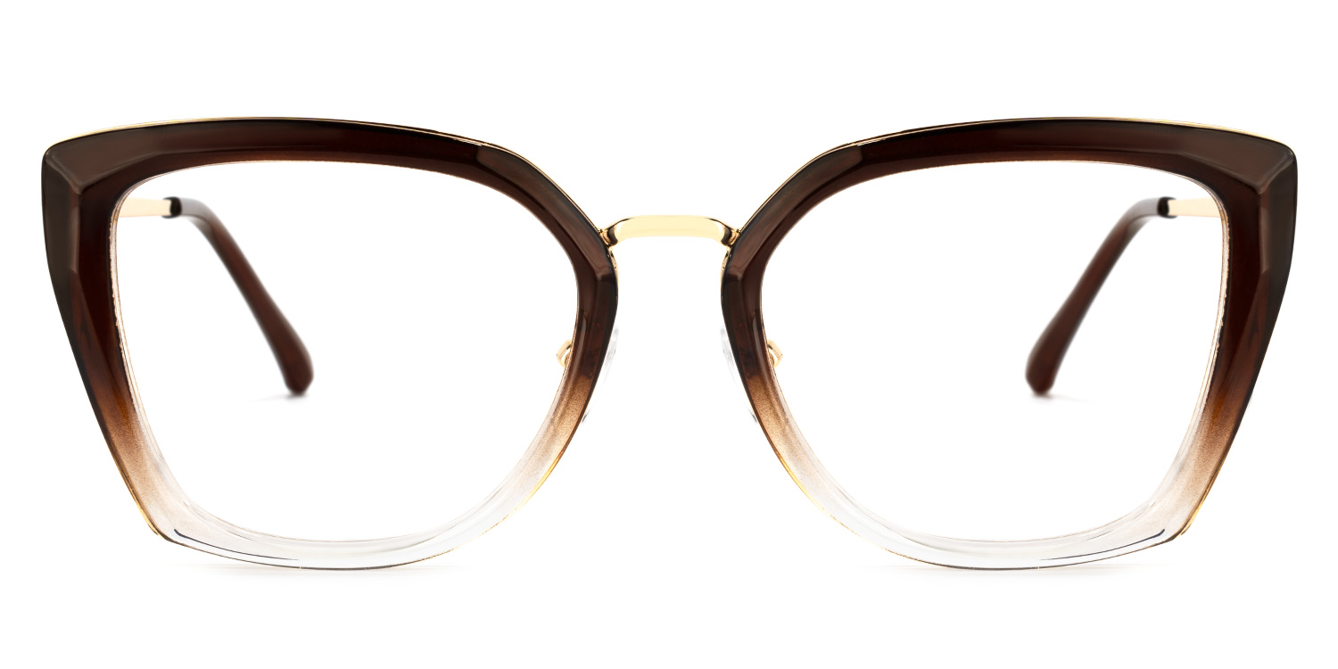 Matos Sqaure Brown Glasses | ZEELOOL Canada0