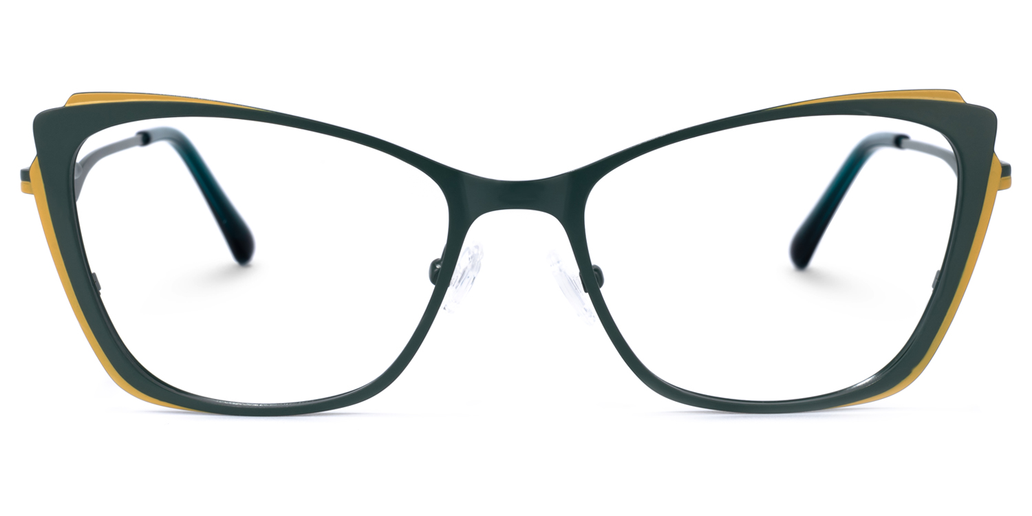 Divas Cateye Green Glasses | ZEELOOL Canada0