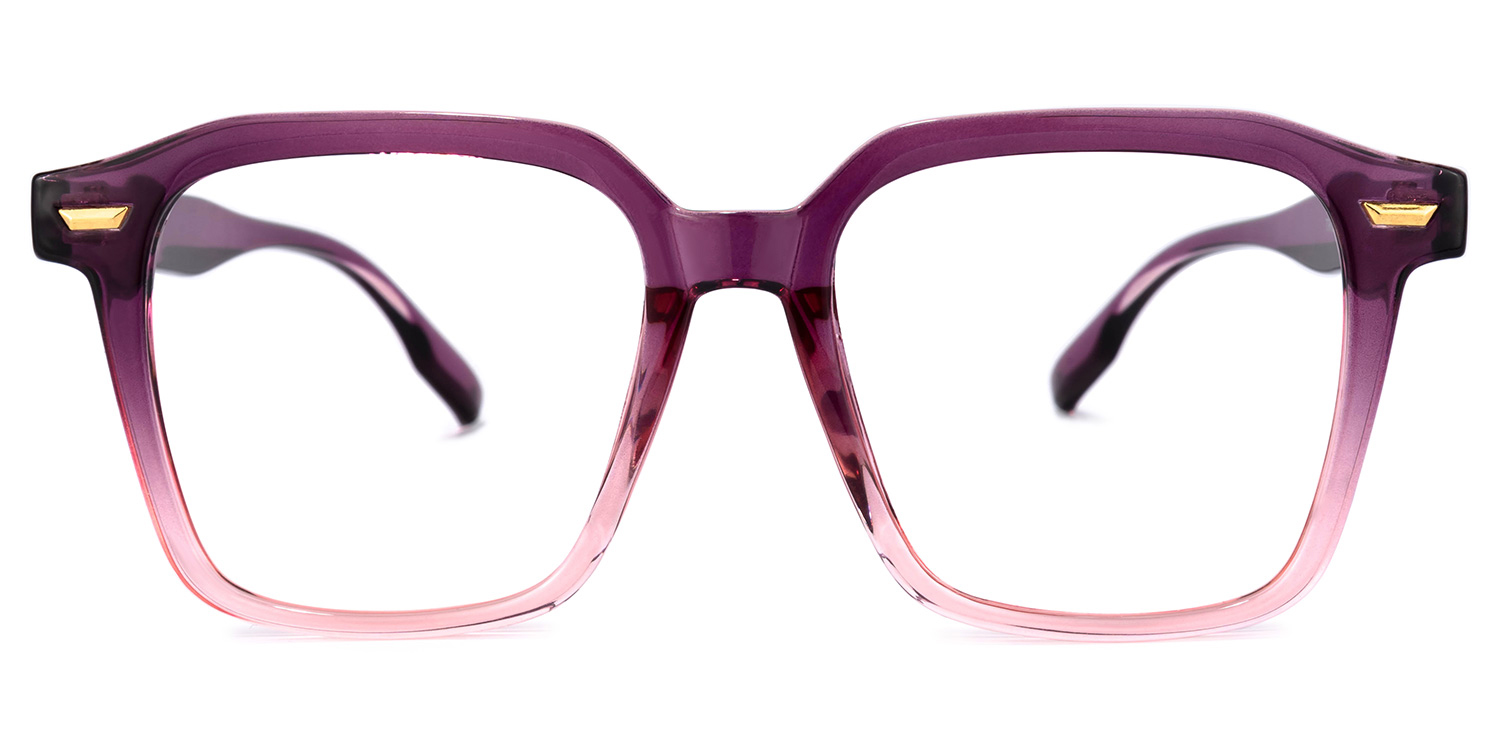 Rivera Square Purple Glasses0