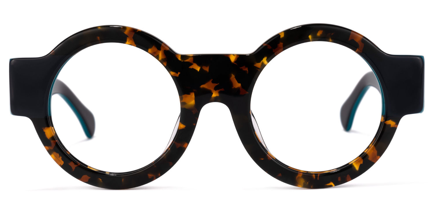 Hardnett Round Tortoise Glasses | ZEELOOL Canada0