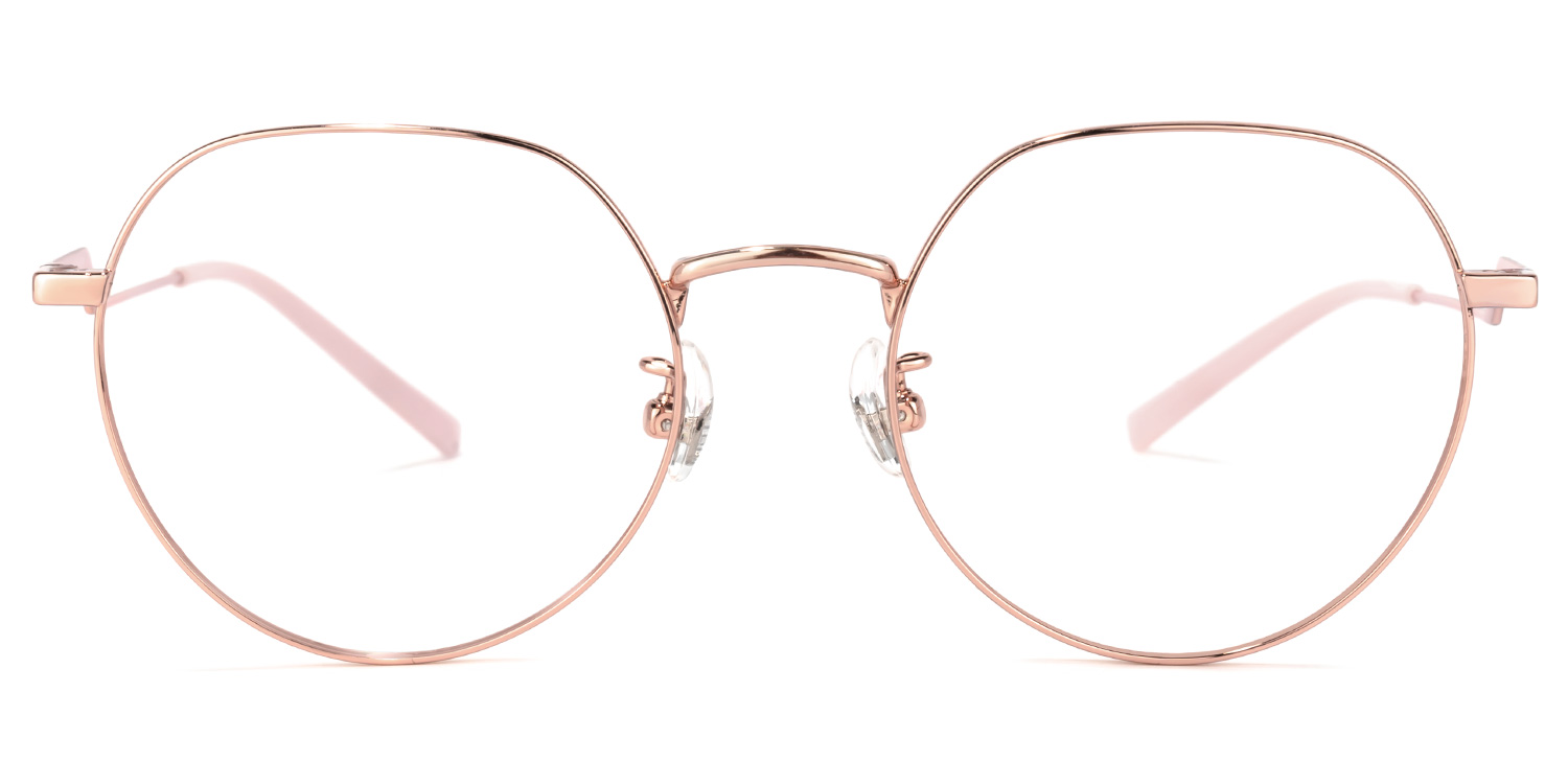 Tiffany Round Pink Glasses | ZEELOOL Canada0