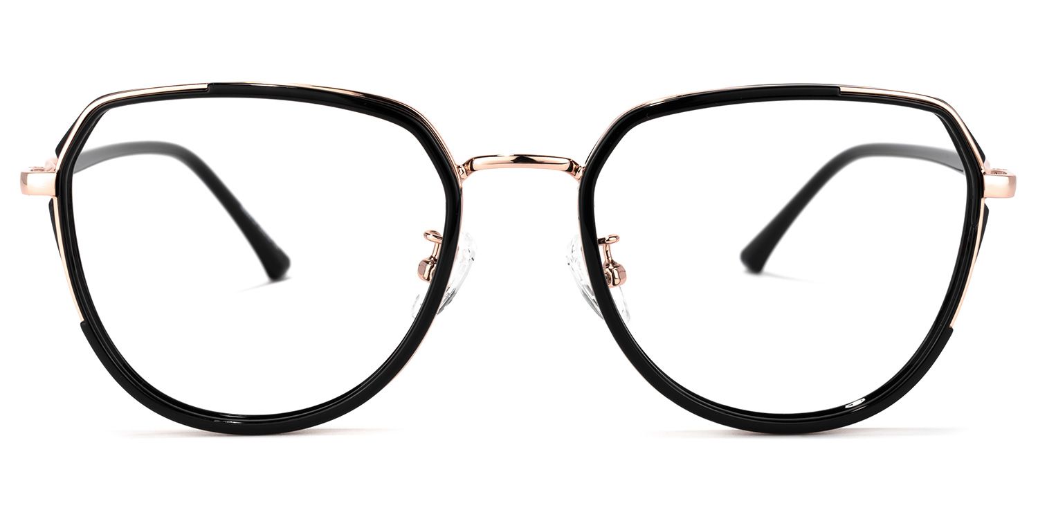Nash Geometric Black Glasses | ZEELOOL Canada0