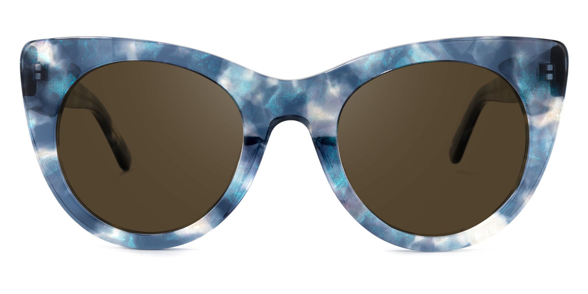 Starry Cateye Blue Sunglasses | ZEELOOL Canada0