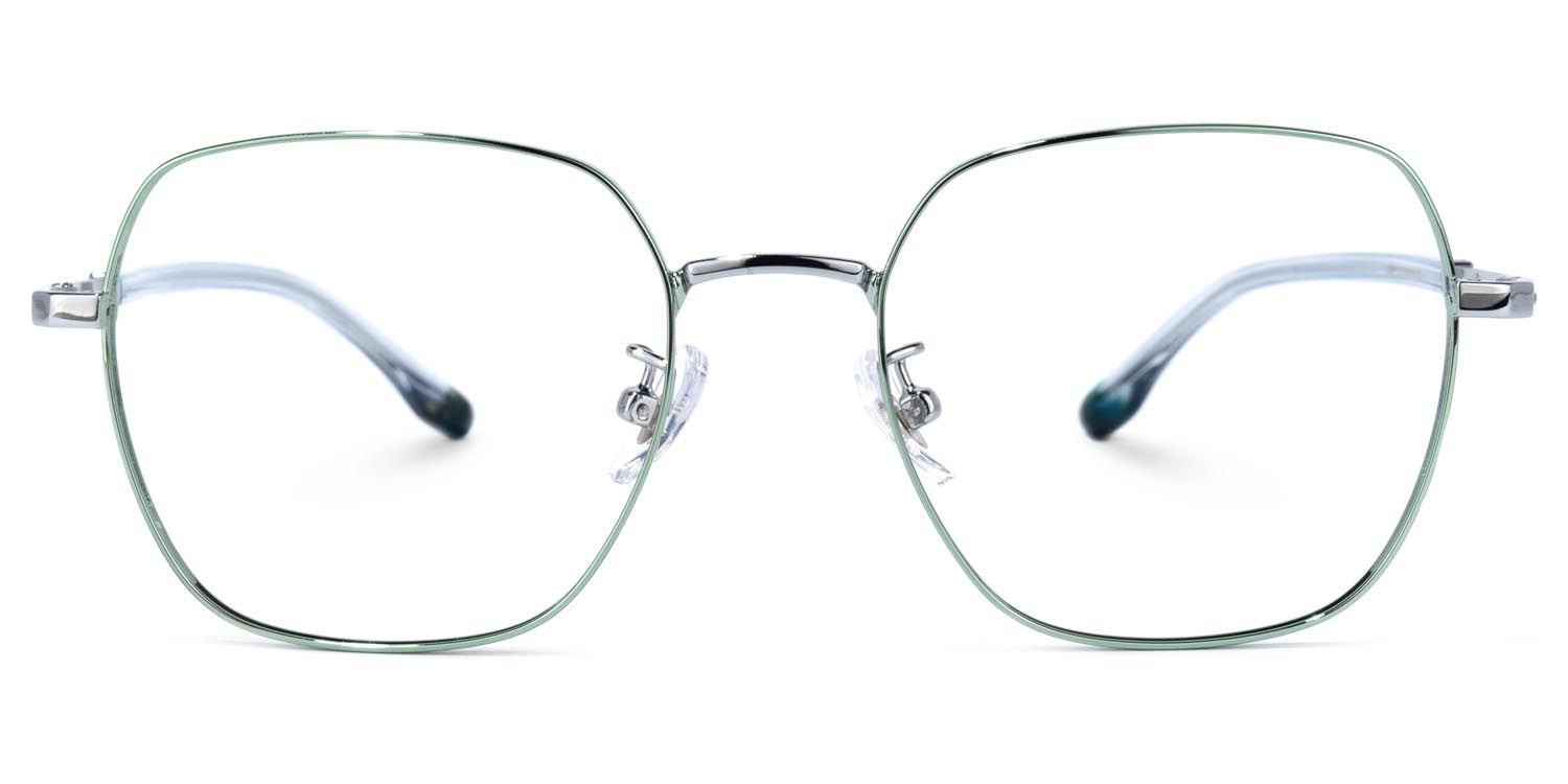Lakeisha Square Green Glasses | ZEELOOL Canada0