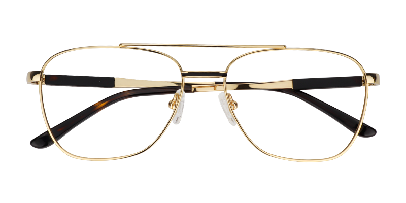 Mayo Aviator Gold Glasses1
