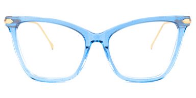 Hilary Butterfly Blue Glasses