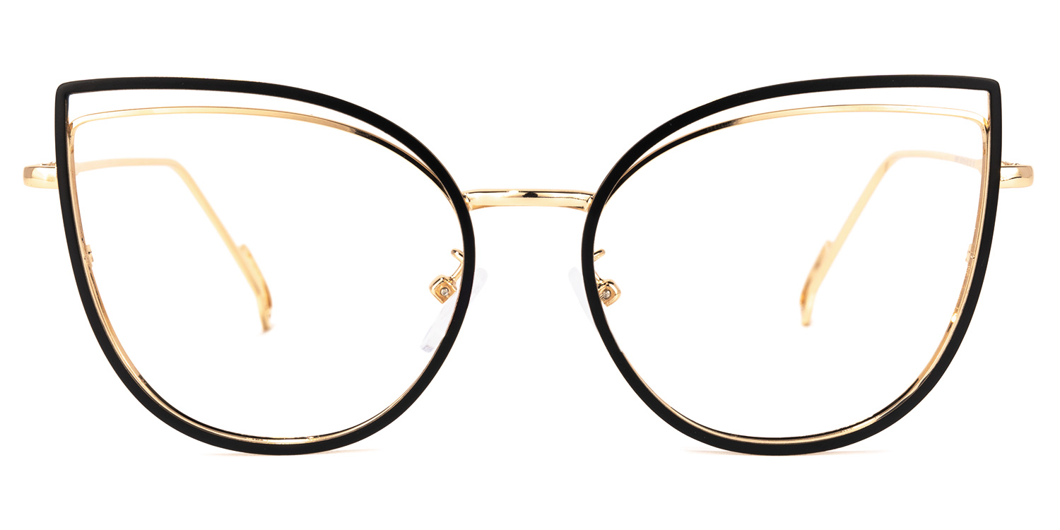 Spivey Cateye Black Glasses | ZEELOOL Canada0