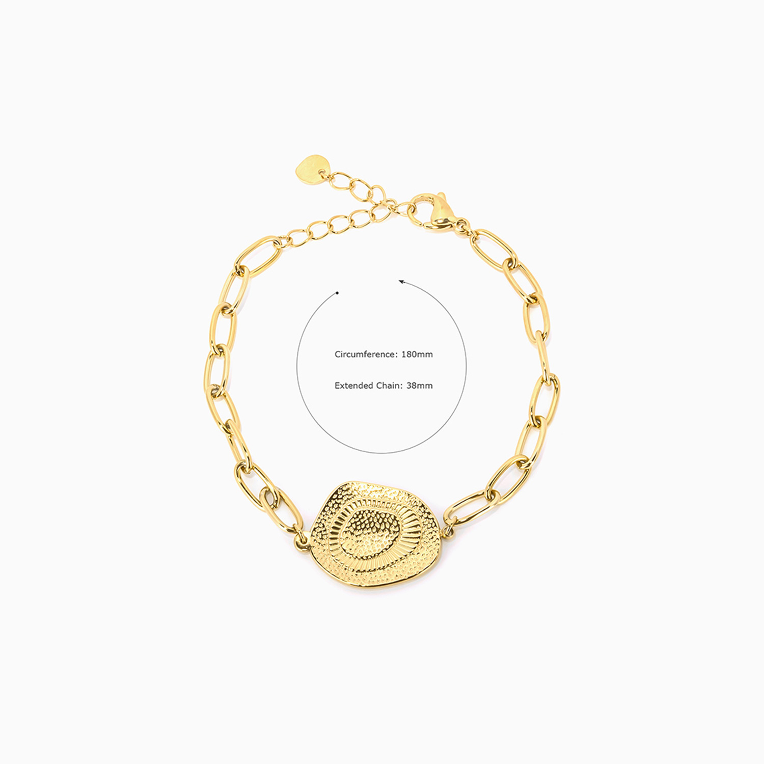 Brilliant Pretty Gold Bracelet | ZEELOOL Canada3