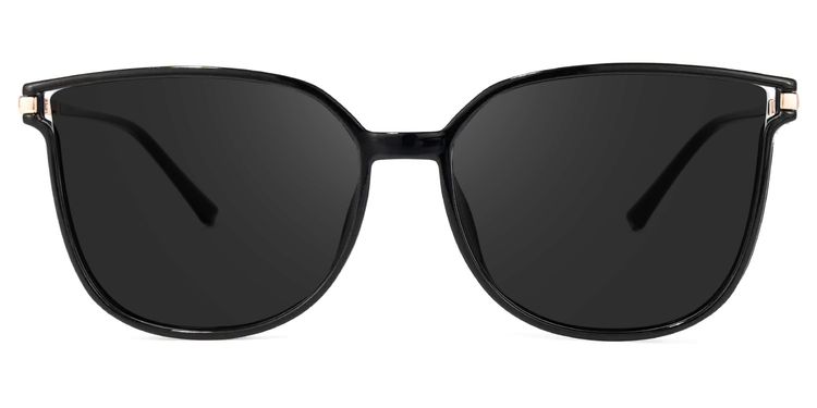 Rodz Black Square Sunglasses