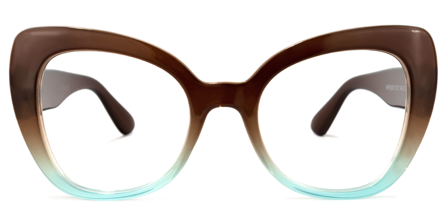Quanita Cateye Brown Glasses | ZEELOOL Canada0