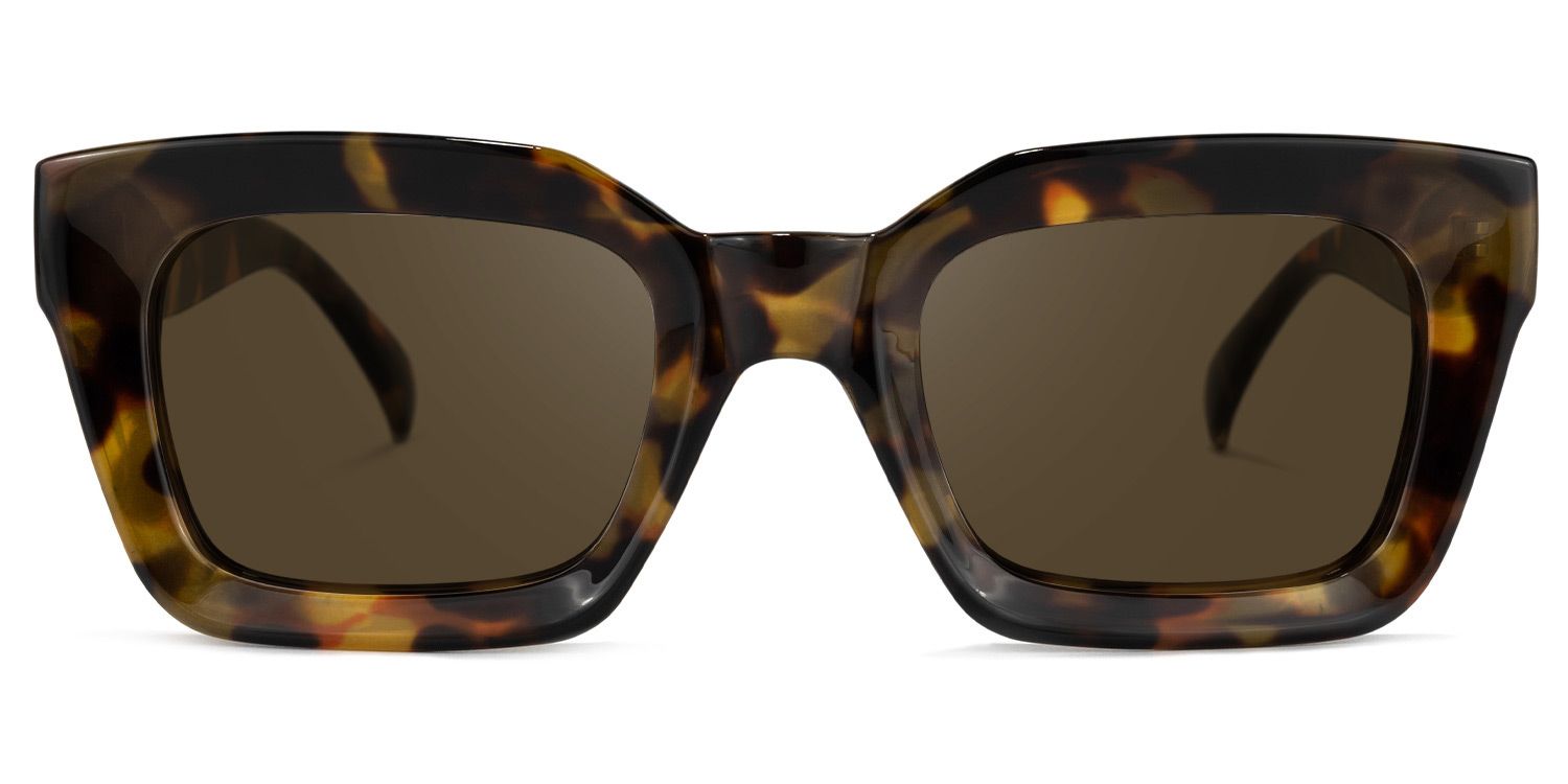 Nevaeh Square Tortoise Sunglasses | ZEELOOL Canada0