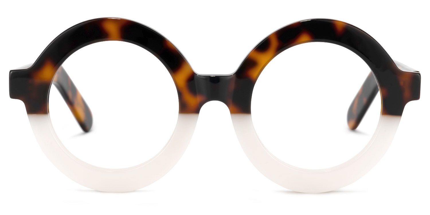 Calhoun Round Two-Tone Glasses | ZEELOOL Canada0