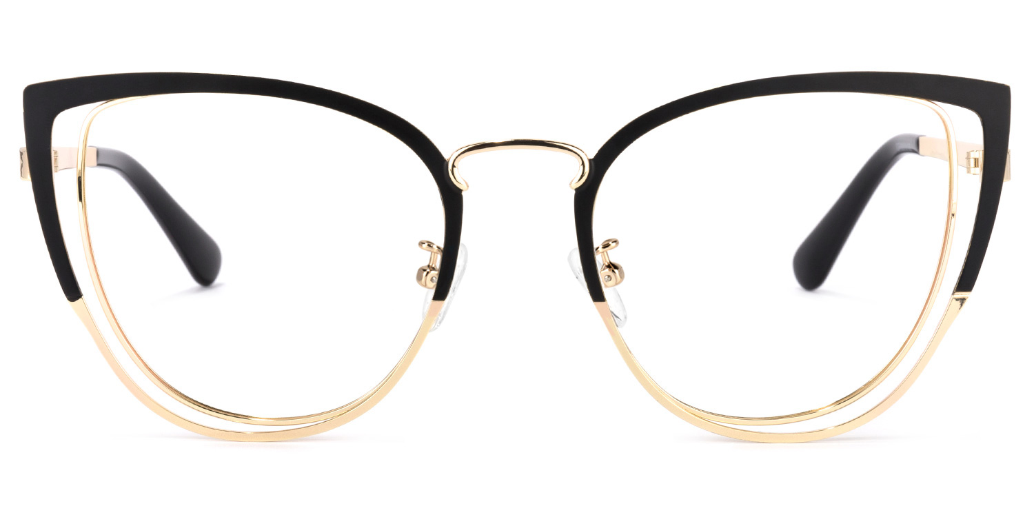 Harvey Cateye Black Glasses