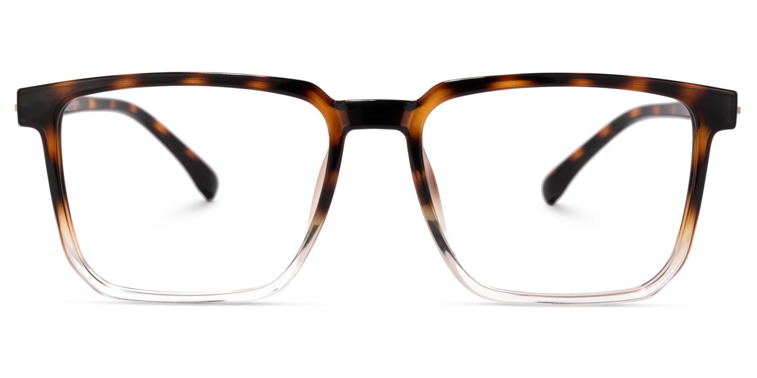 Zavala Rectangle Tortoise Glasses | ZEELOOL Canada0