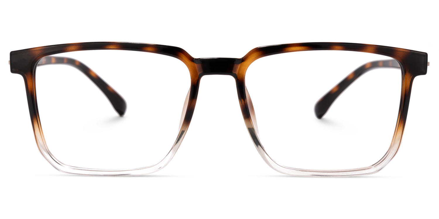 Zavala Rectangle Tortoise Glasses0