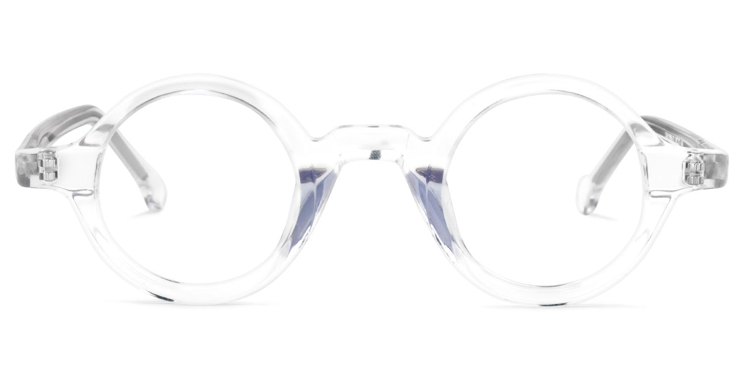Round Clear Glasses | ZEELOOL Canada0