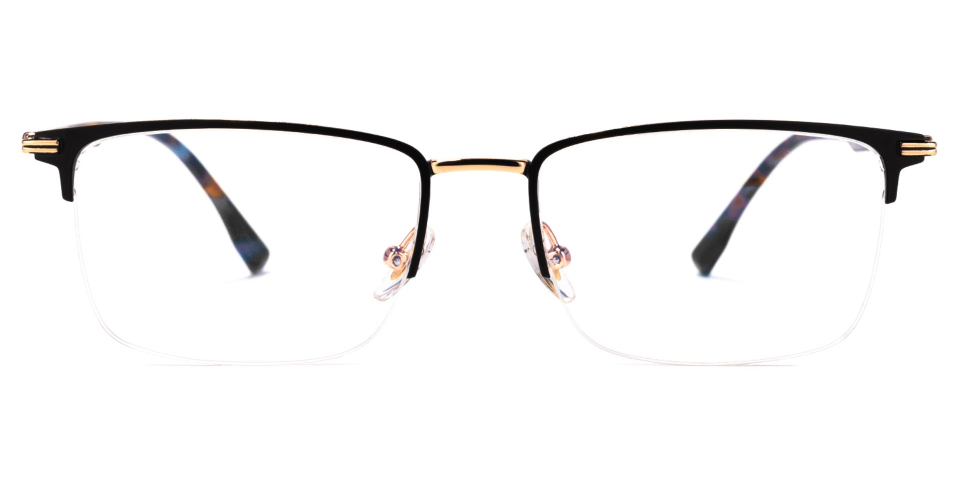 Simms Square Black Glasses | ZEELOOL Canada0