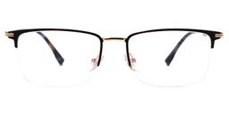 Simms Square Black Glasses0