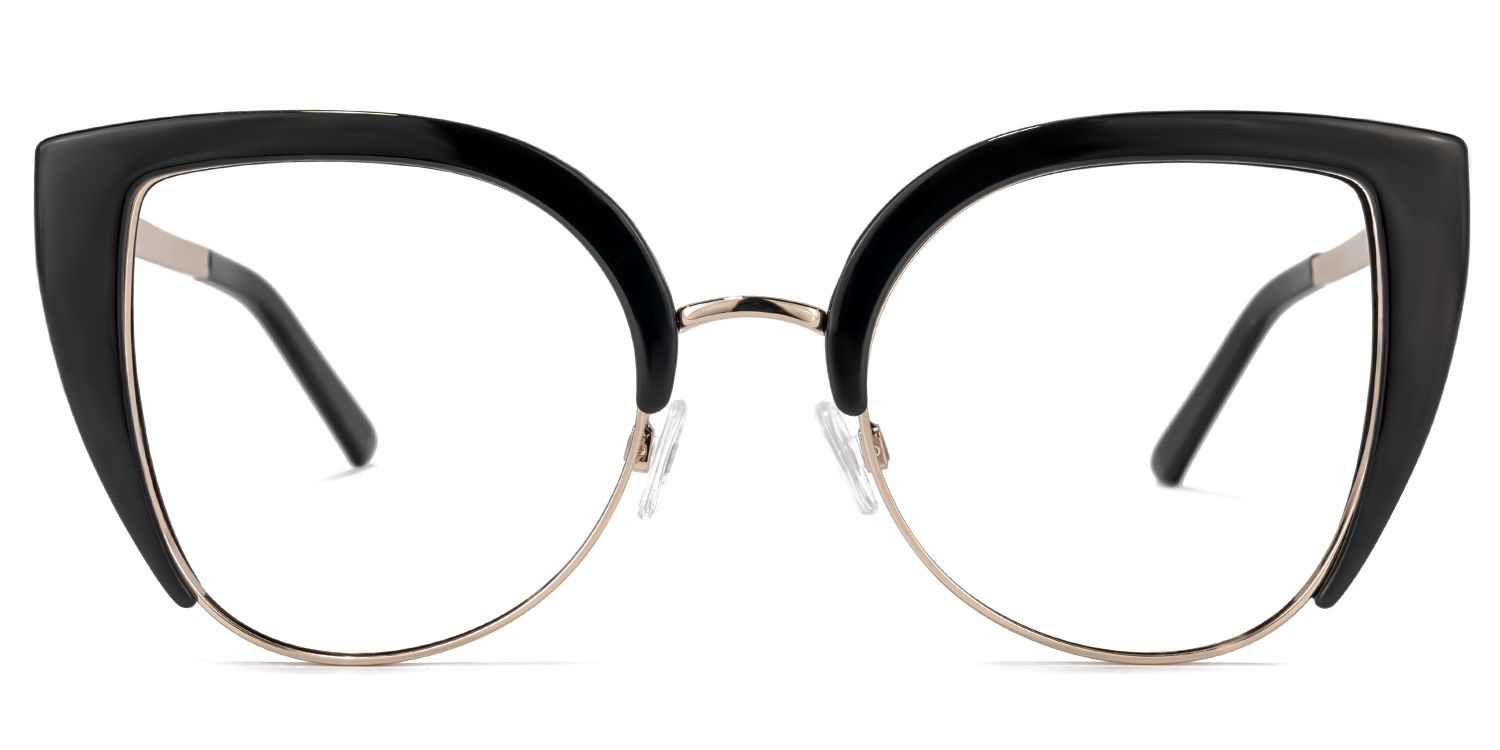 Brewer Cateye Black Frame Glasses | ZEELOOL Canada0
