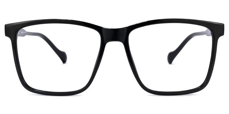 Burgos Square Black Glasses