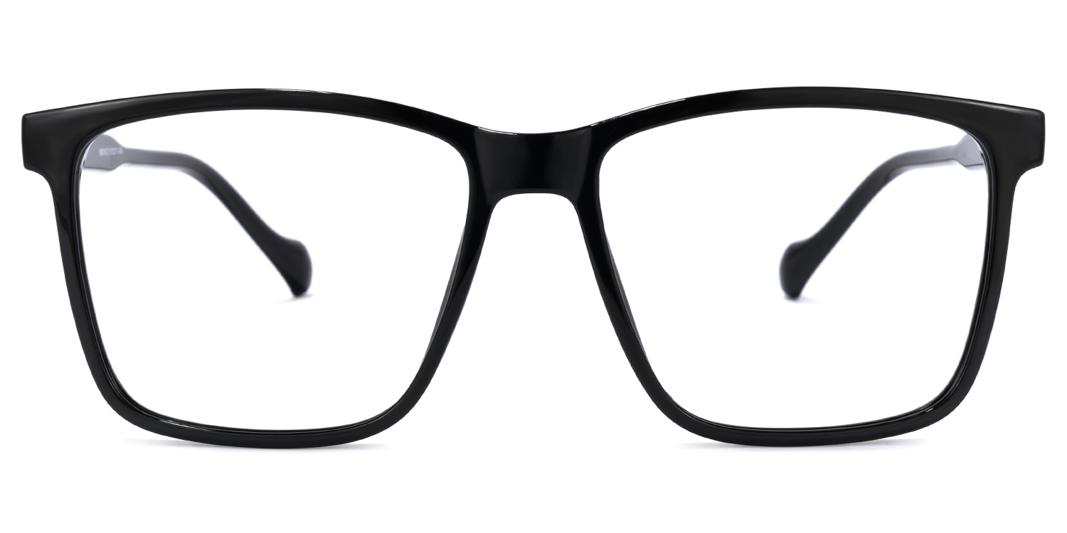 Burgos Square Black Glasses