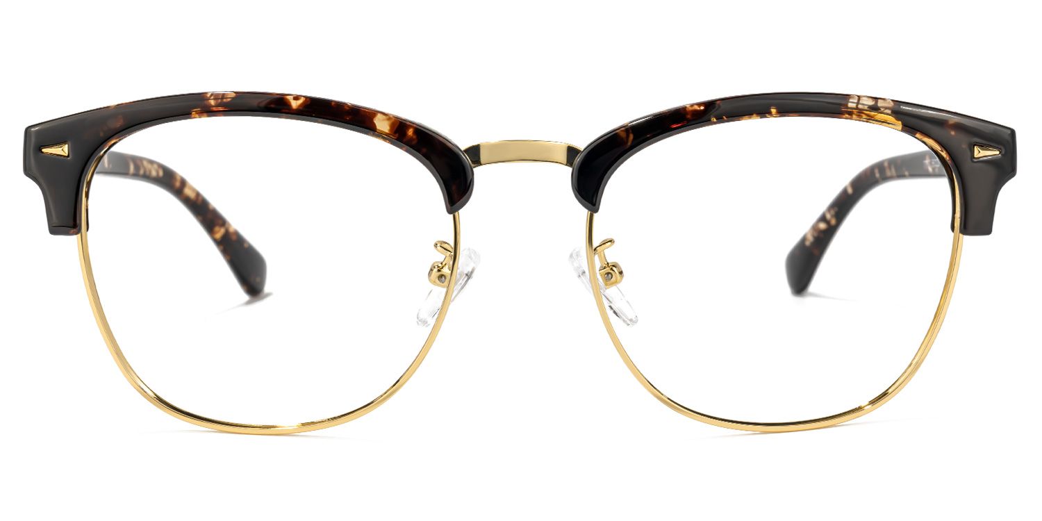 Lasha Browline Gold Glasses | ZEELOOL Canada2