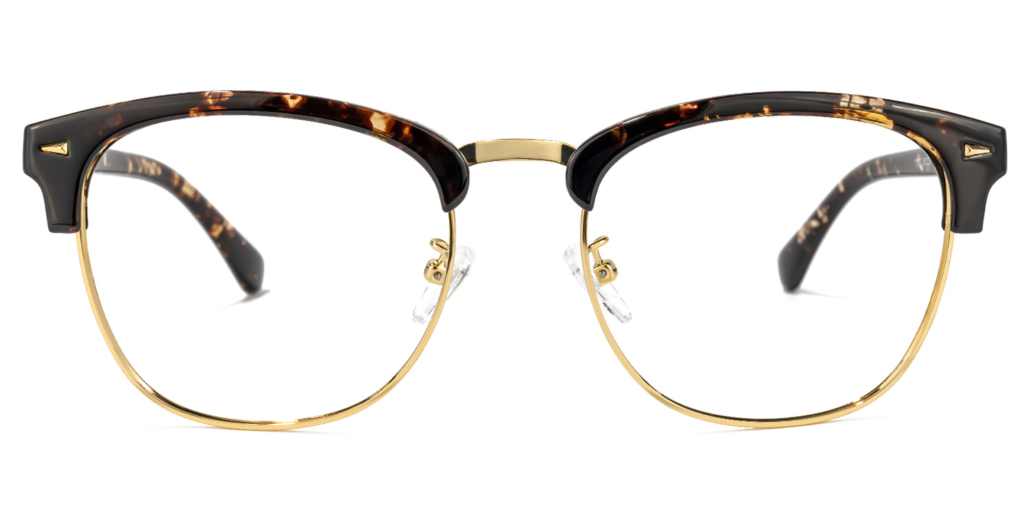 Lasha Browline Gold Glasses2