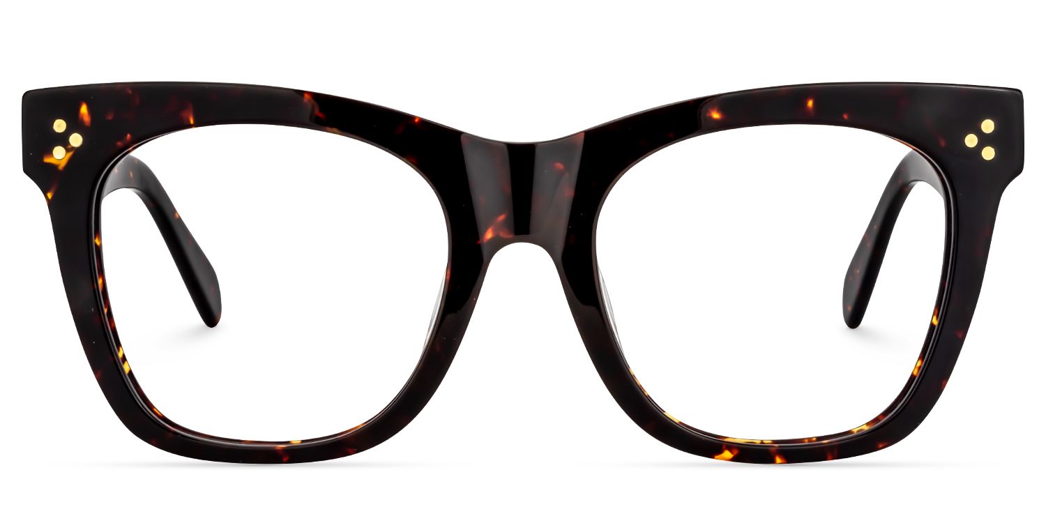 Gordon Rectangle Tortoise Frame Glasses | ZEELOOL Canada0