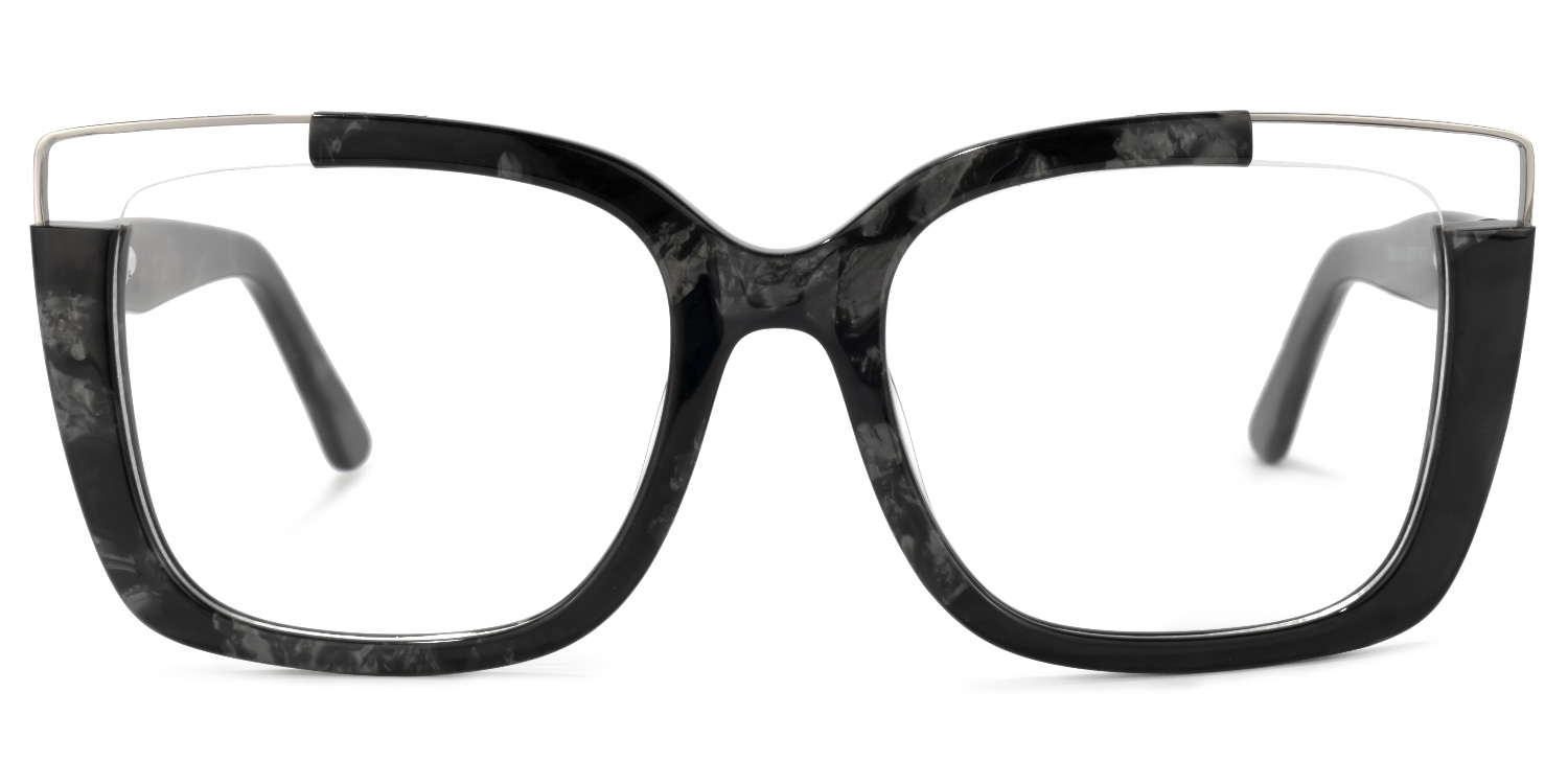 Dortch Square Black-Marble Glasses | Zeelool Glasses0