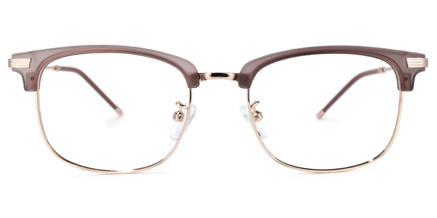 Mannella Browline Tawny Glasses0