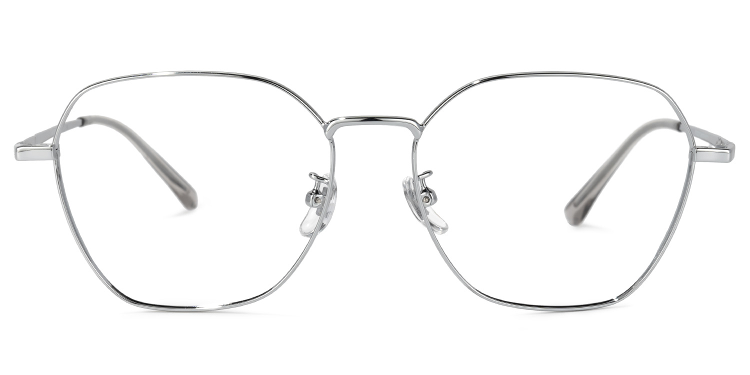 Sindele Square Silver Glasses | ZEELOOL Canada0