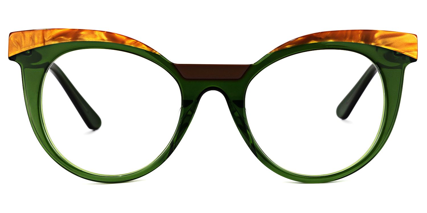 Lismary Cateye Green Glasses | ZEELOOL Canada0