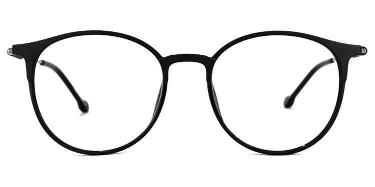 Gamble Round Black Glasses