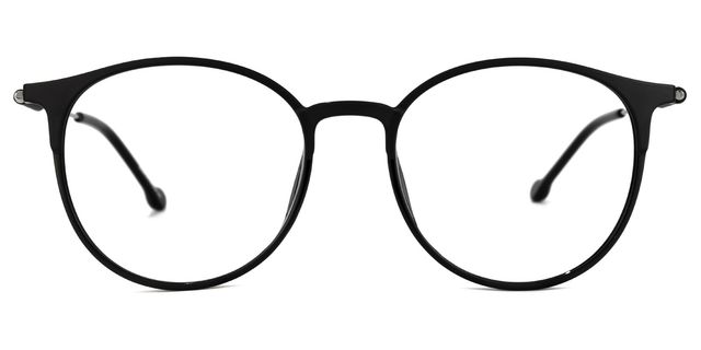 Gamble Round Black Glasses