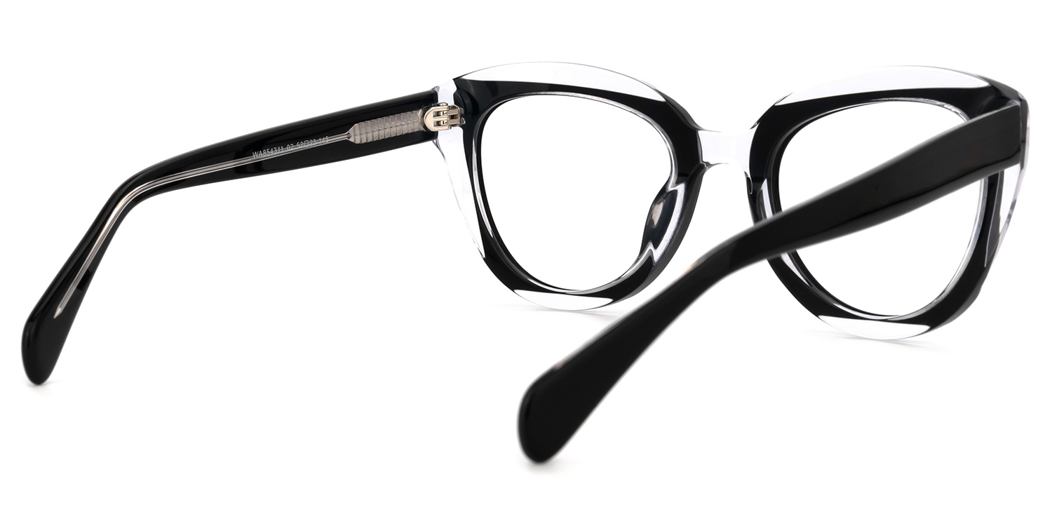 Karina Cateye Black Glasses | ZEELOOL Canada3