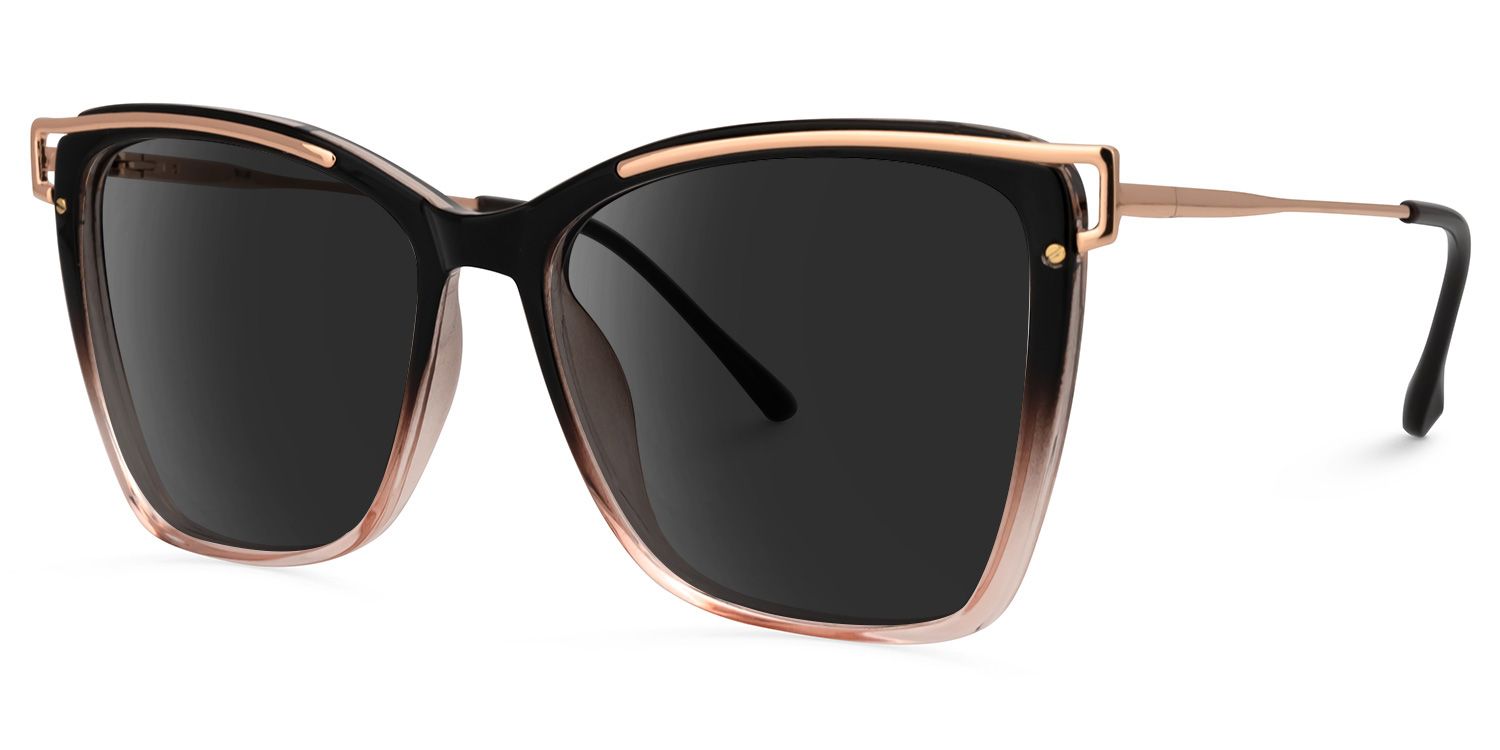 Krystle Square Multicolor Sunglasses | ZEELOOL Canada1