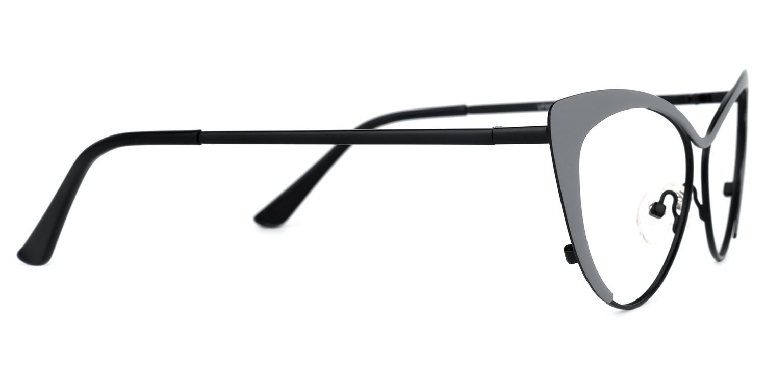 Cateye Black Glasses | ZEELOOL Canada2