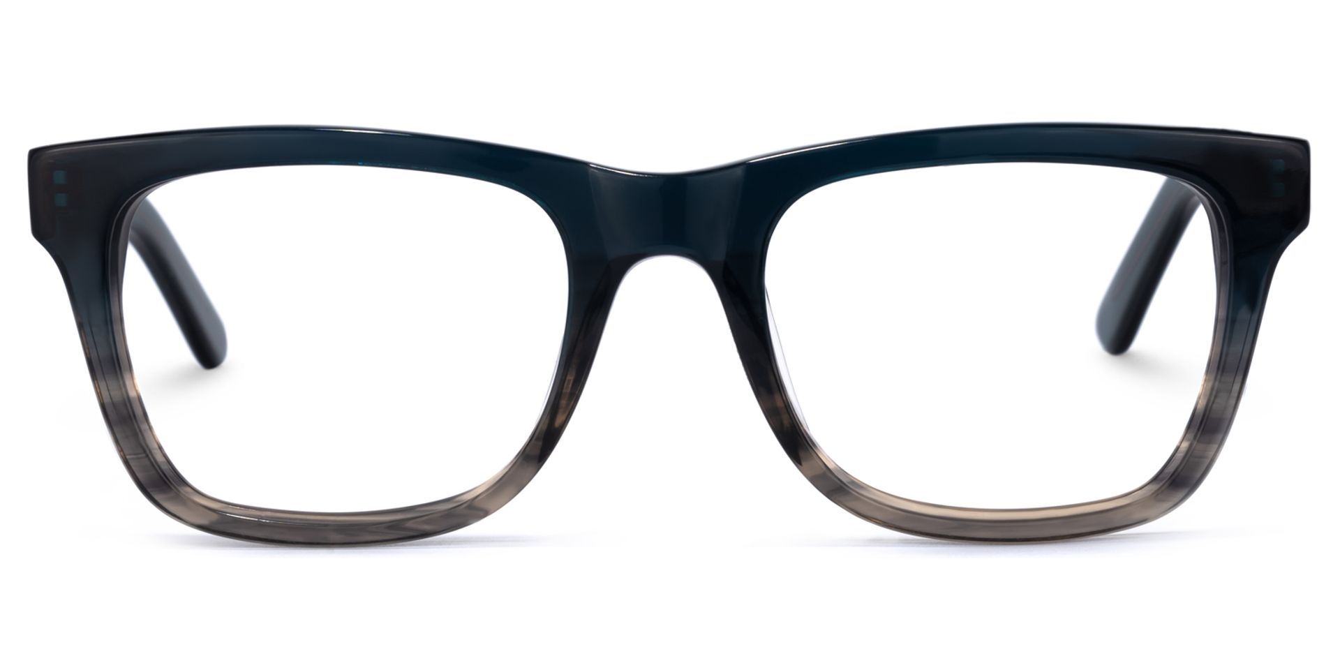 Jackson Rectangle Dark-Blue Glasses | ZEELOOL Canada0